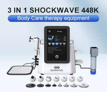 3 In 1 Shock Wave Pain Release 448K Skin Tightening Beauty Therapy